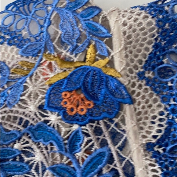 Floral Lace Embroidered Dress - Picture 6 of 8